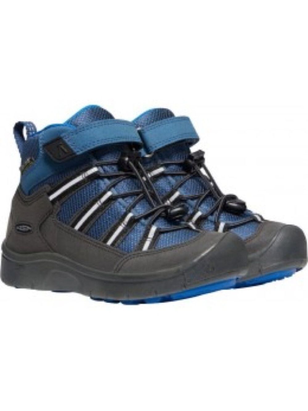 Size 3 Youth Keen Kids Navy and Charcoal Sneakers